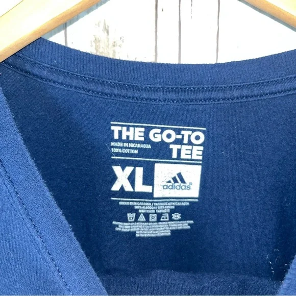 Adidas Cleveland Cavaliers Long Sleeve Shirt XL Navy NBA Basketball Graphic Tee - Picture 4 of 4